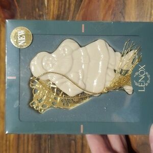 Lenox China Santa Ornament